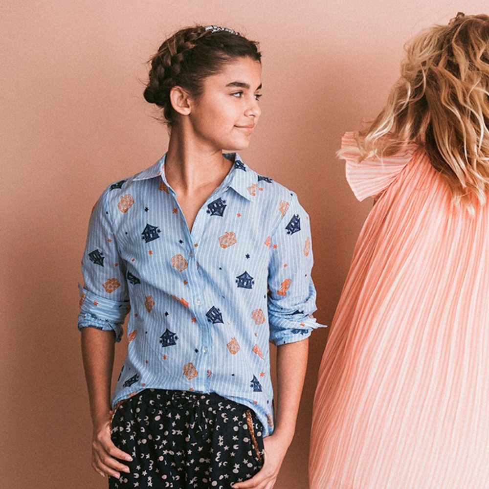 Scotch R'Belle Classic Striped Shirt